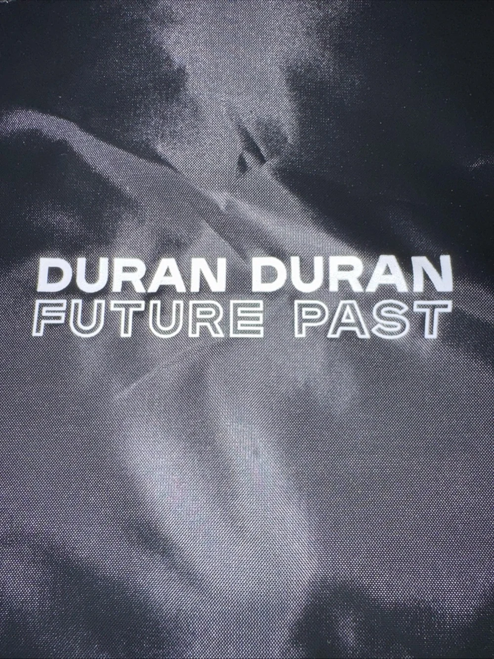 Duran Duran Future Past Black Drawstring Bag with Front Zipper NEW Fan Club